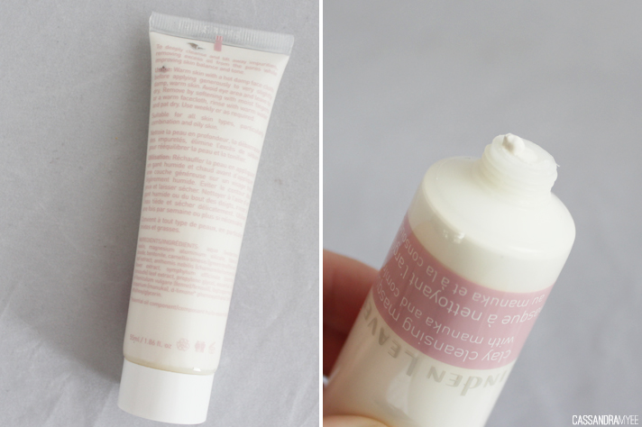 LINDEN LEAVES // Clay Cleansing Masque Review - CassandraMyee