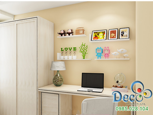 Kệ gỗ treo tường Deco KH22