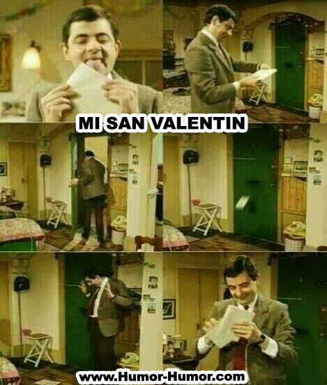 Humor de San Valentin Mr Bean