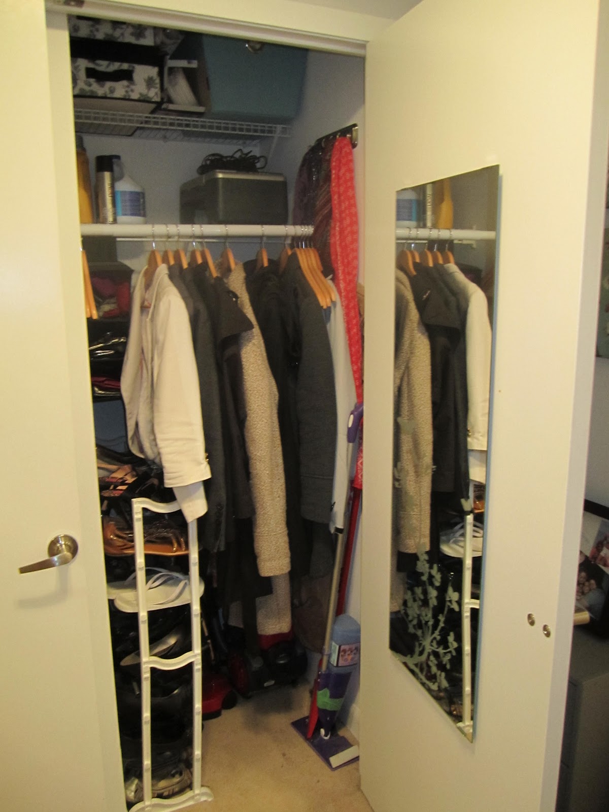 Waffling: Organizing Week: Coming out of the closet