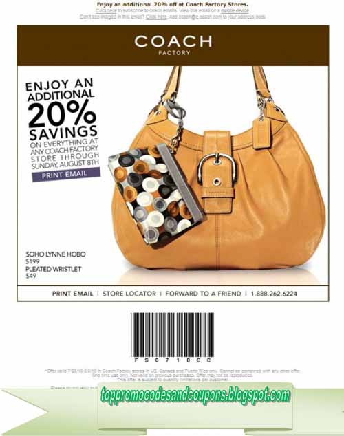 Free Promo Codes and Coupons 2023 Coach Coupons