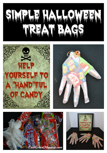 East Coast Mommy Hand Ful Of Candy Halloween Treats With Free