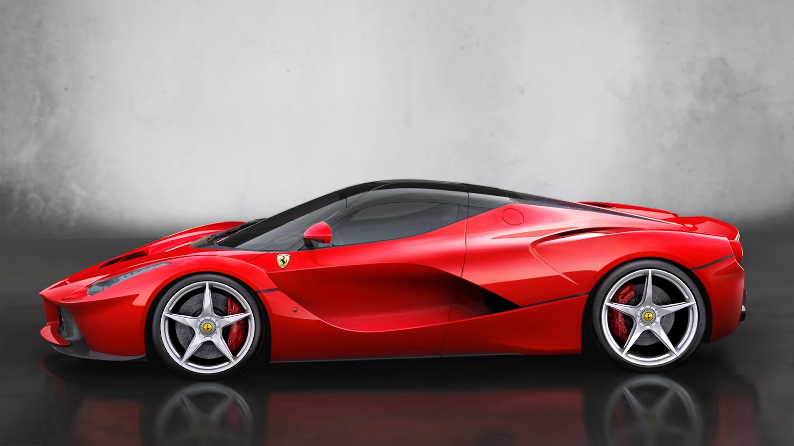 Ferrari Red Supercar | Full HD Desktop Wallpapers 1080p