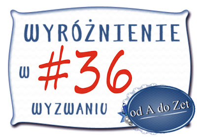 zostałam wyróżniona:)