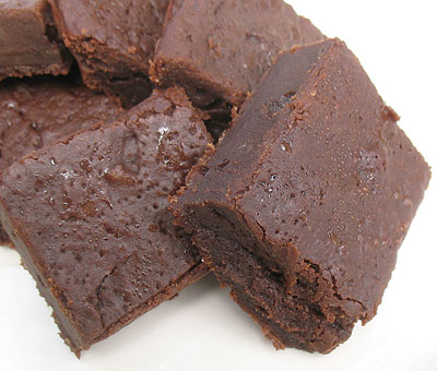 Quick and Easy Brownies with Xylitol