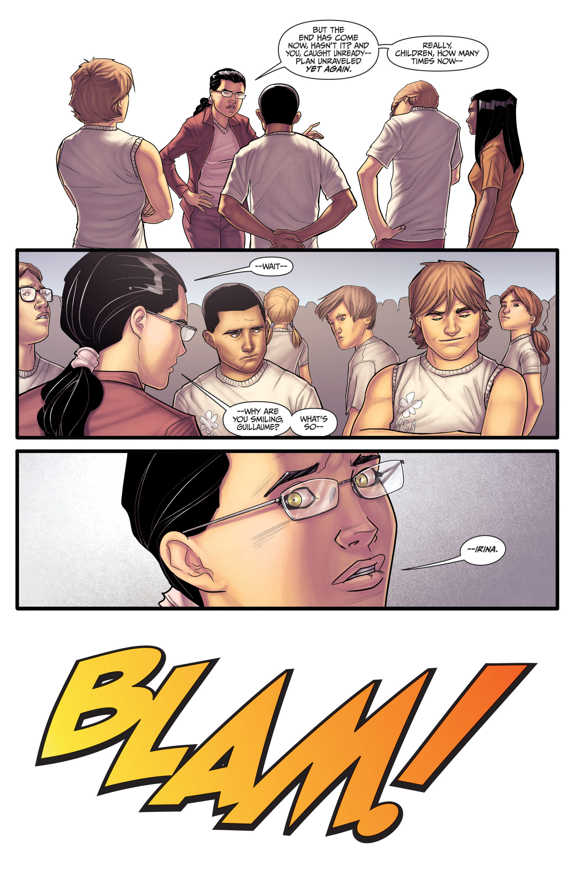 Read online Morning Glories comic -  Issue #27 - 15