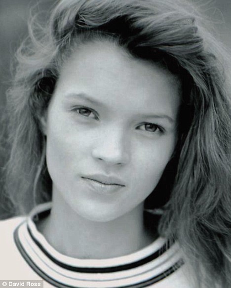 Kate Moss was discovered in JFK airport at the age of 14 by Sarah Doukas