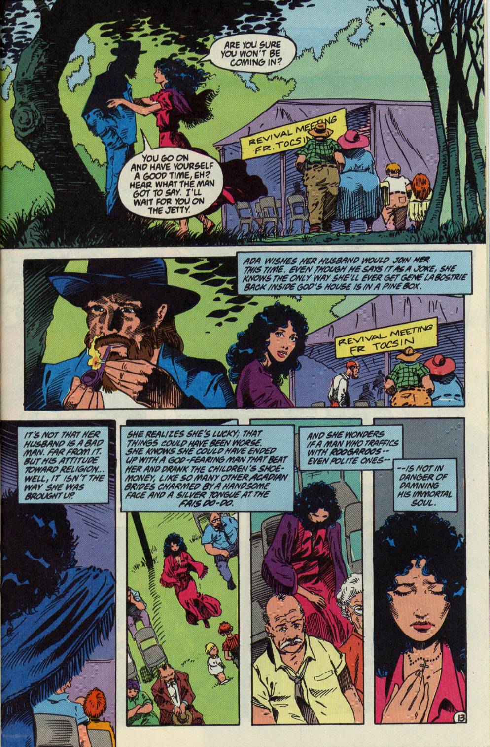 Swamp Thing (1982) Issue #110 #118 - English 14