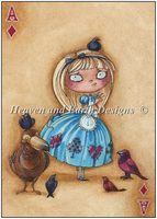 ANR-3187 Alice Ace of Diamonds HAED artwork by Annie Rodrigue " ANR-3187 Alice Ace of Diamonds