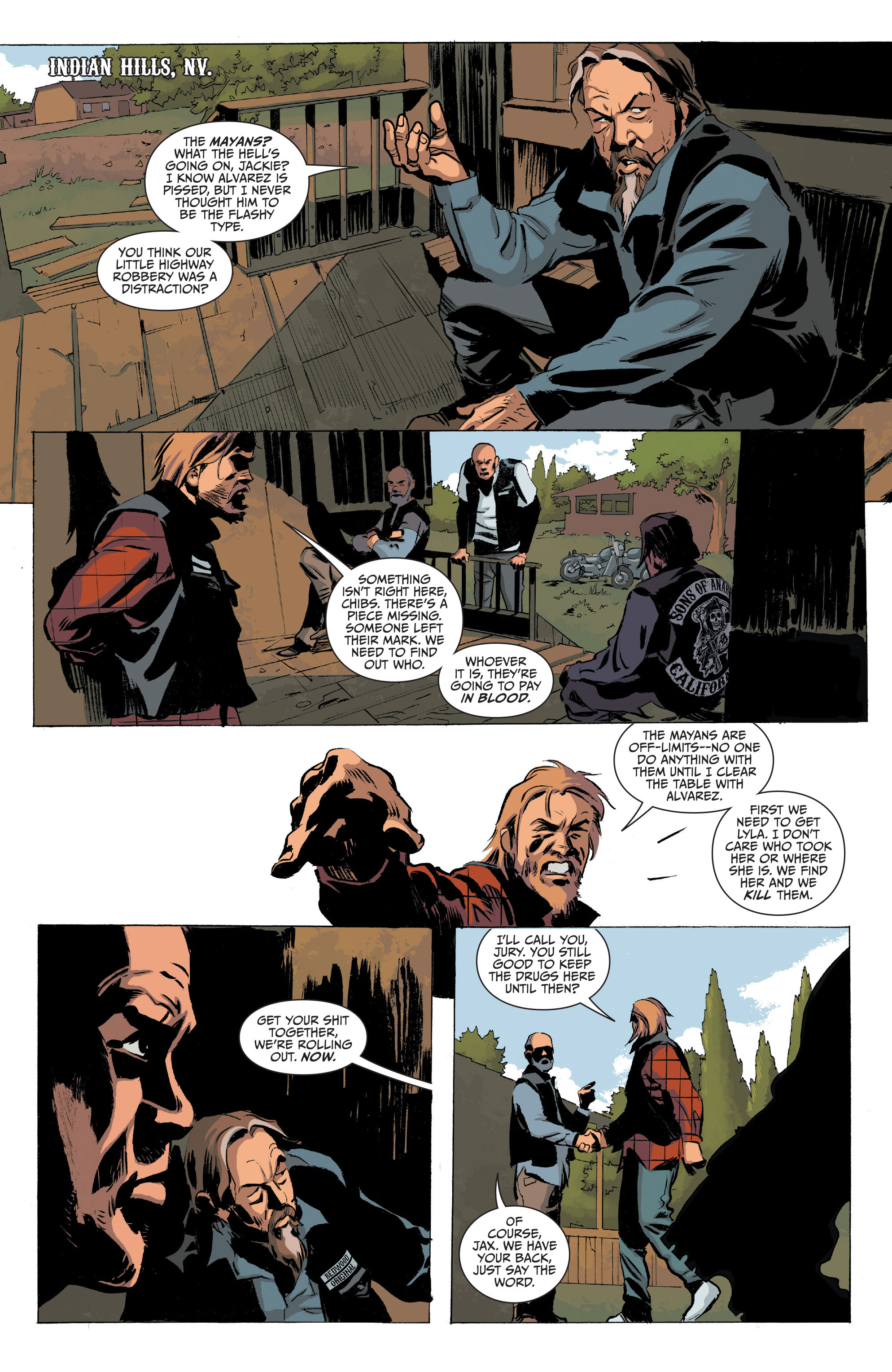 Read online Sons of Anarchy comic -  Issue #21 - 5