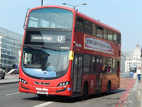 London Bus Route Number 17 - from Archway Station / Holloway Road to London Bridge Bus Station