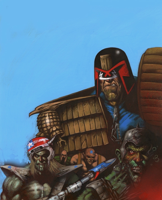 2000AD Covers Uncovered: Nick Percival - Dand Rough? Use Dead Dand ...
