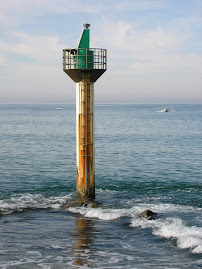 Feu de l'estacade (Capbreton, France)