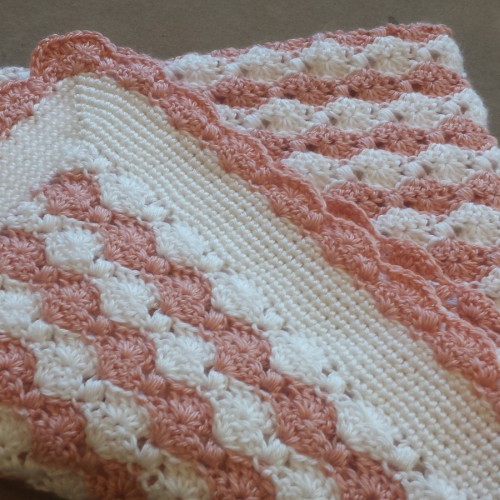 Peppermint Puff Baby Blanket - Free Pattern