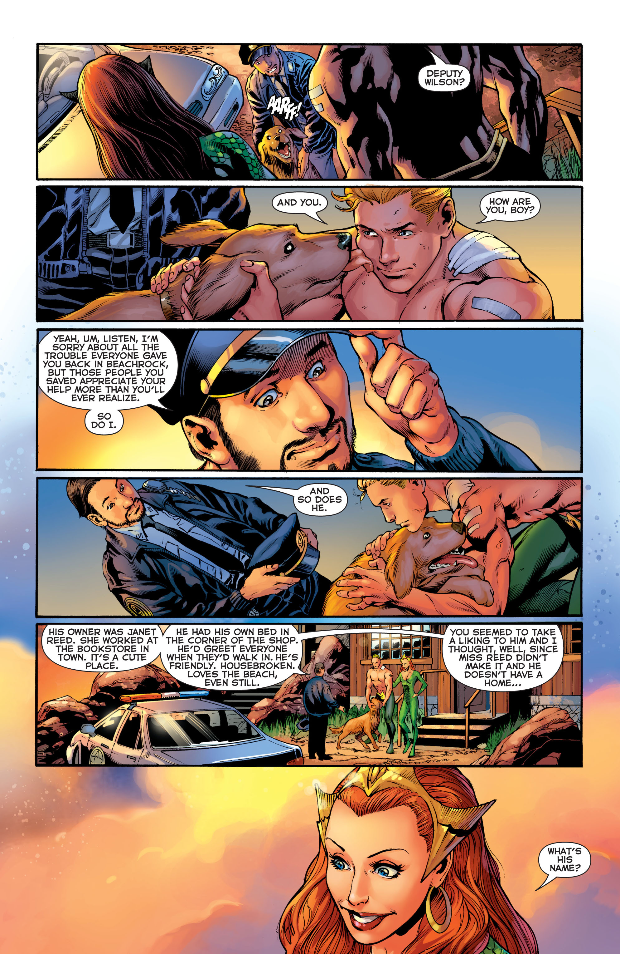 Read online Aquaman (2011) comic -  Issue #4 - 19