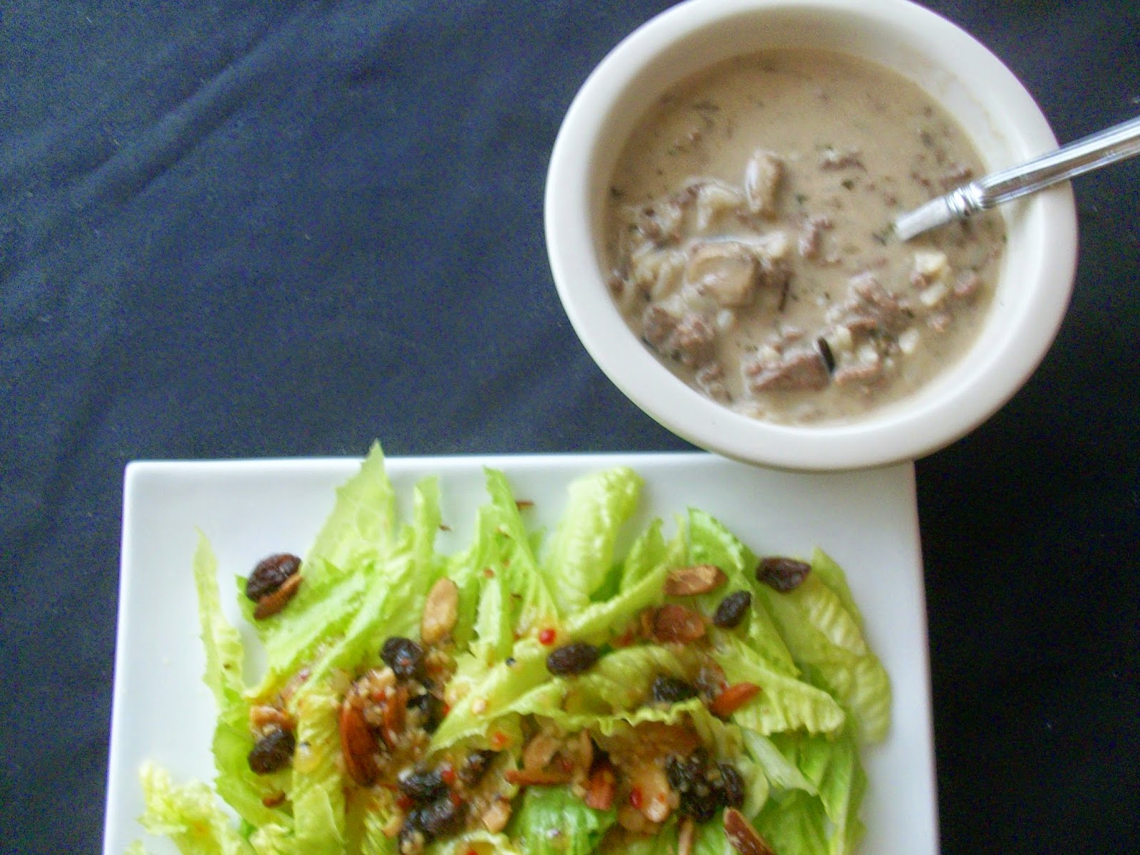 Martha's Recipe Wild Rice and Ground Beef Soup