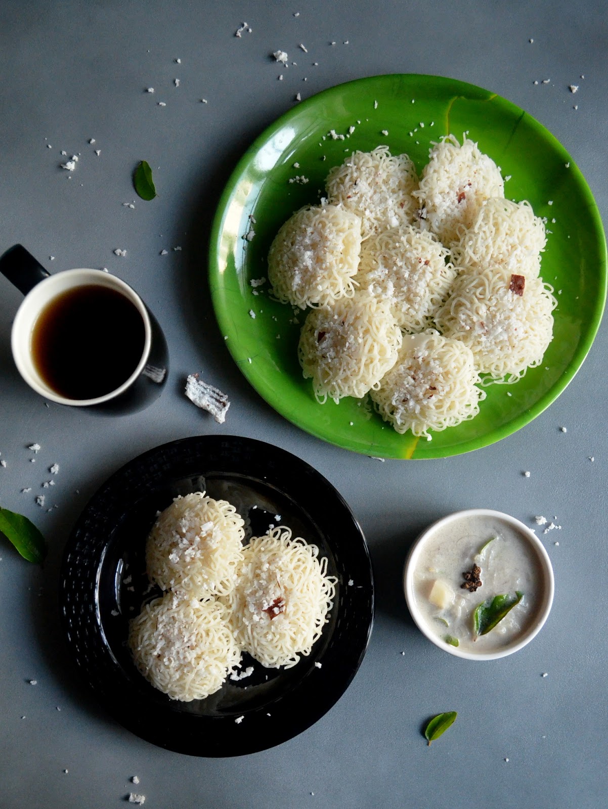 Indulge... Idiyappam Nool Puttu Sevai How to make Kerala