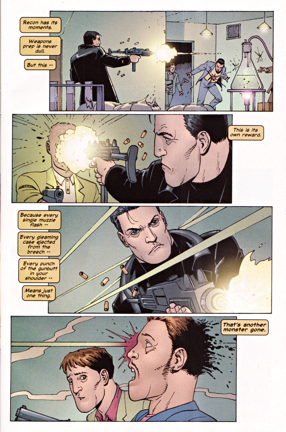 Read online The Punisher (2001) comic -  Issue #21 - Brotherhood - 4
