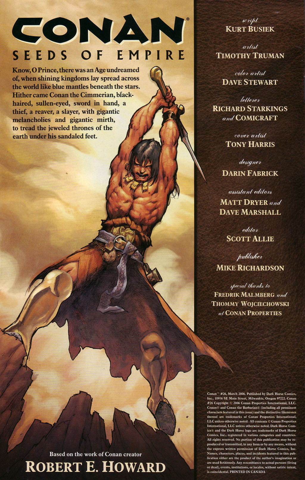 Read online Conan (2003) comic -  Issue #26 - 2