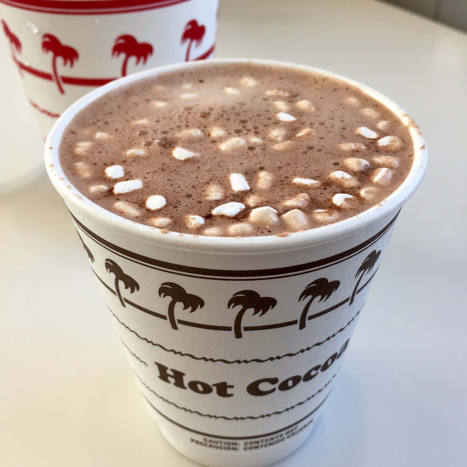 Monster Munching InNOut's Hot Cocoa