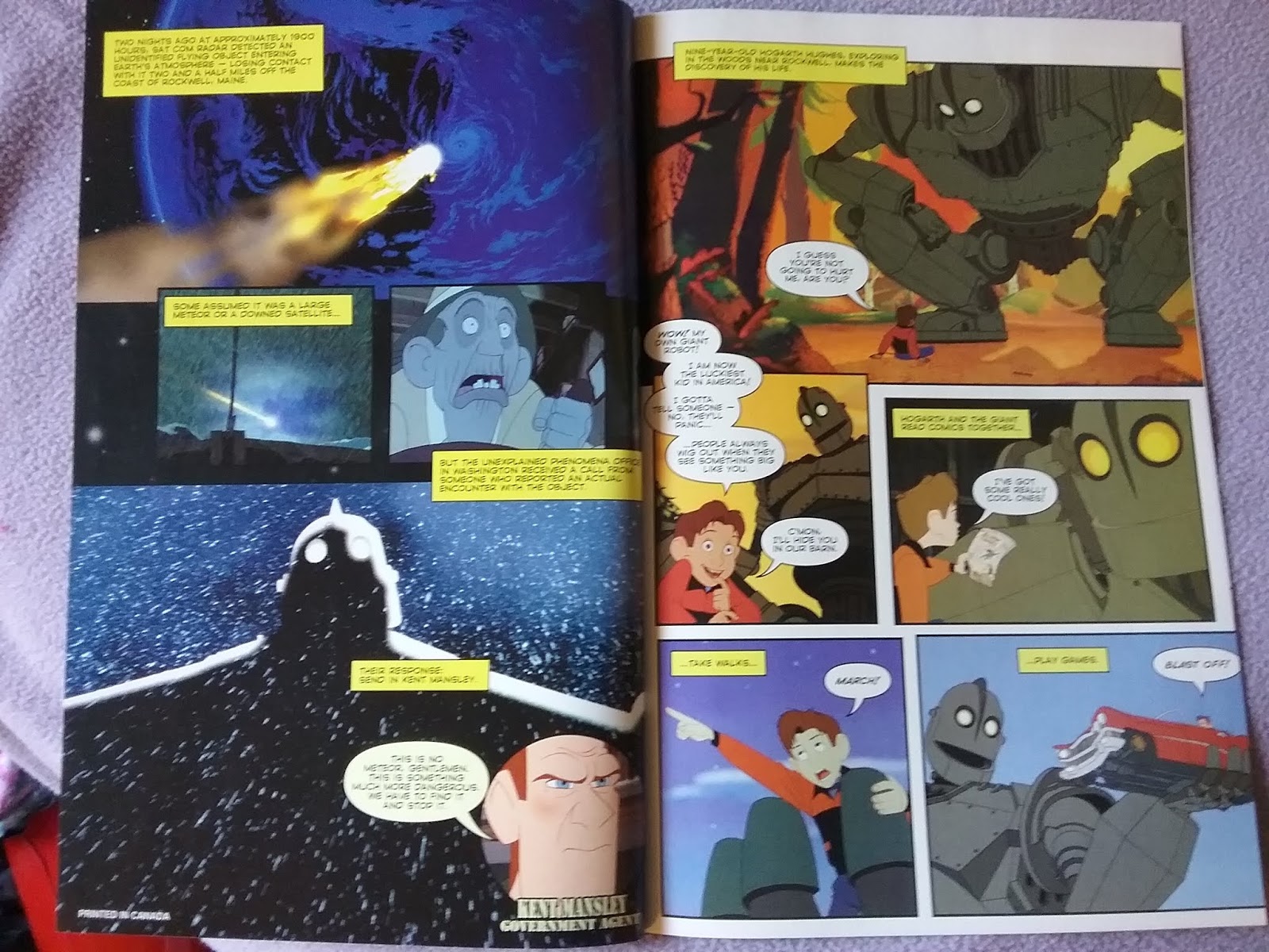 Lady Beatnik My "The Iron Giant" collection