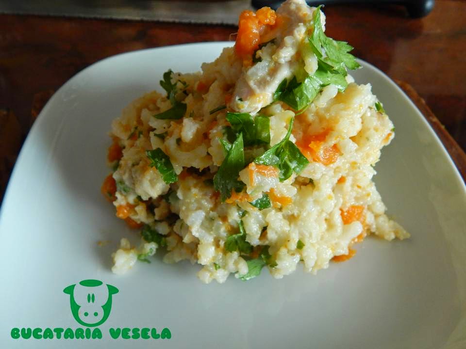 Bucataria Vesela Pilaf taranesc cu curcan