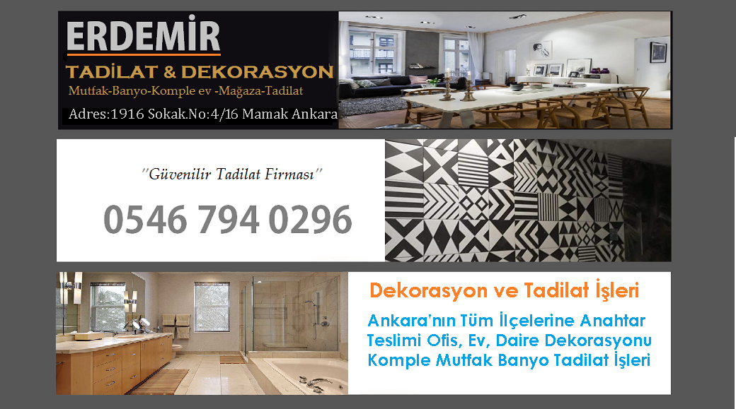 Ankara Tadilat Firmalari 0532 Mutfak Banyo Komple Ev Ici Tadilat Fiyatlari Eryaman Cankaya Dekor