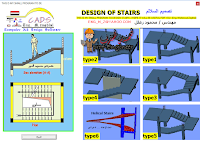 Design of stairs - Design of footings - Design of columns -  Design of steel - Lateral load - Check Punch - Beams - composite Beams/columns - Section Calculator