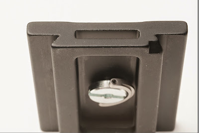 Manfrotto Q6 QR plate dovetail detail
