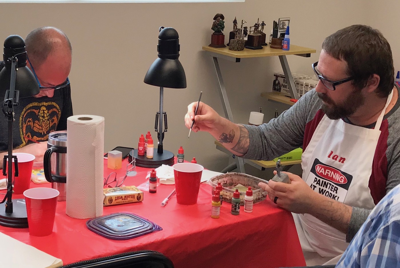 "Painting Miniatures" at Andrea Depot USA.