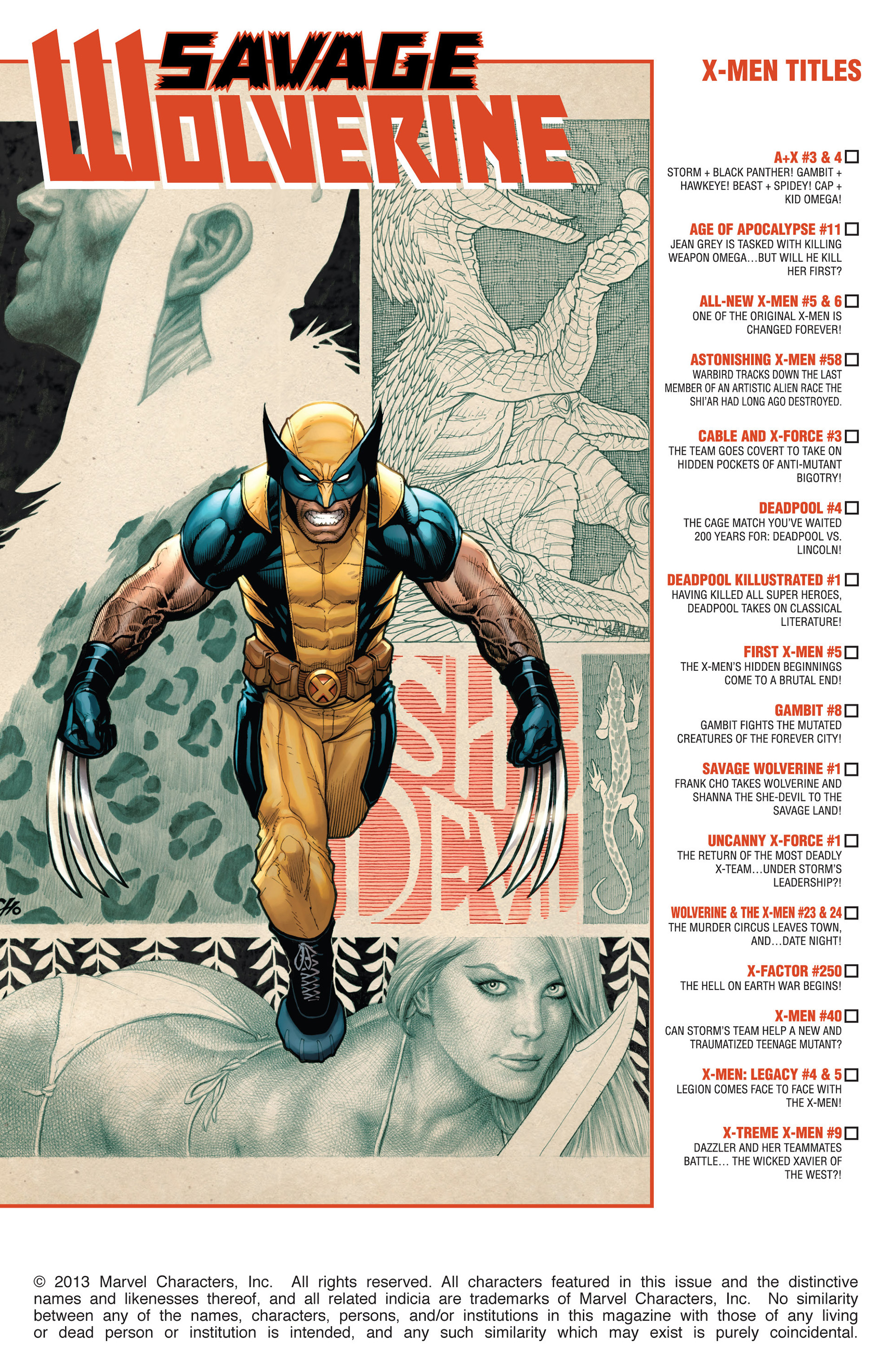 Read online Savage Wolverine comic -  Issue #1 - 24