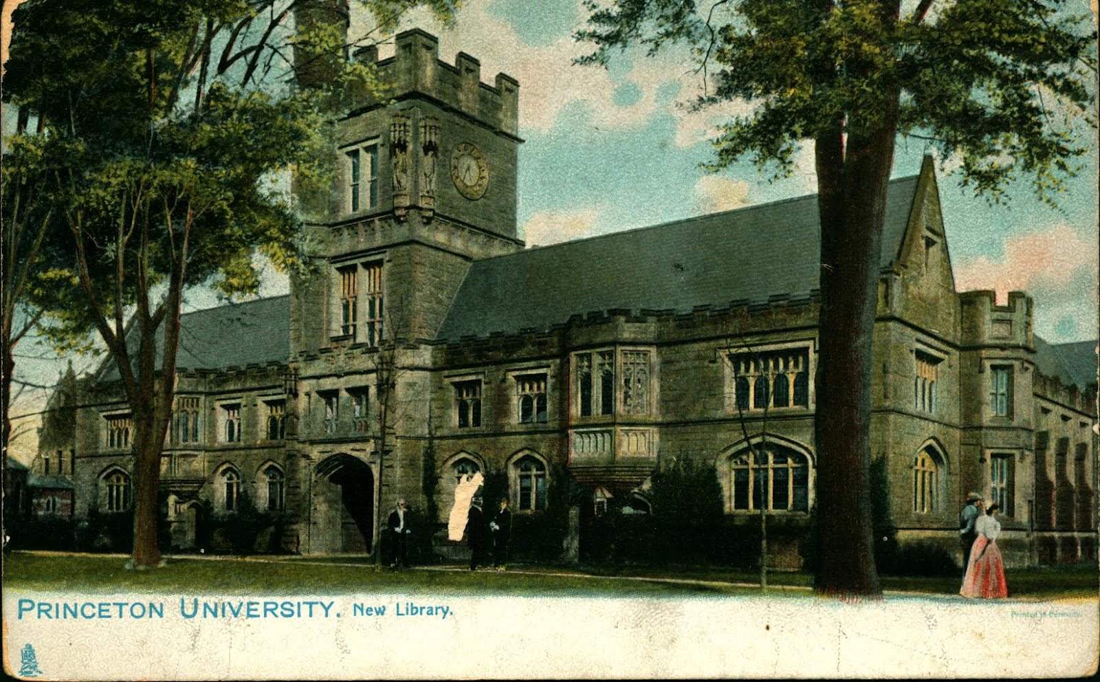 New Library, Princeton University, Princeton, New Jersey.