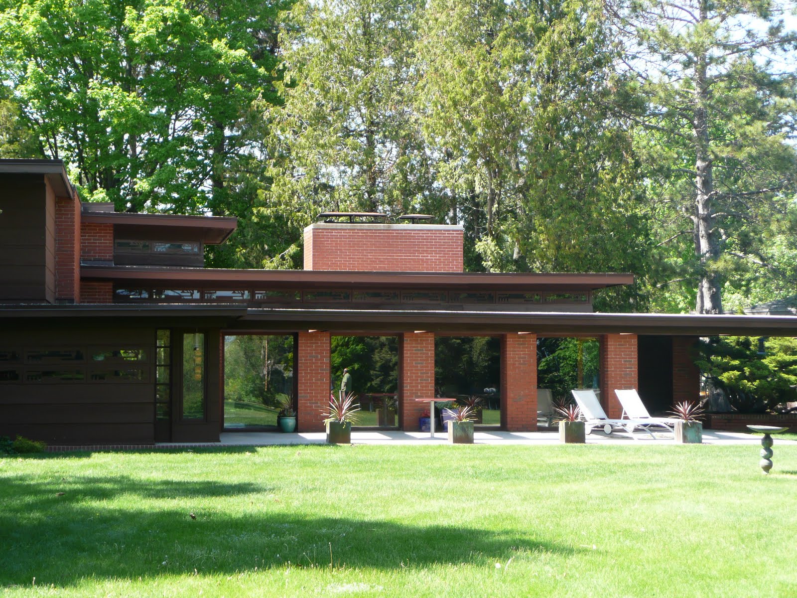 Life at 55 mph The Schwartz House by Frank Lloyd Wright in Two Rivers