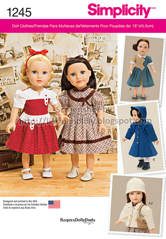 Lissie & Lilly Simplicity Patterns on Sale at JoAnn for 1