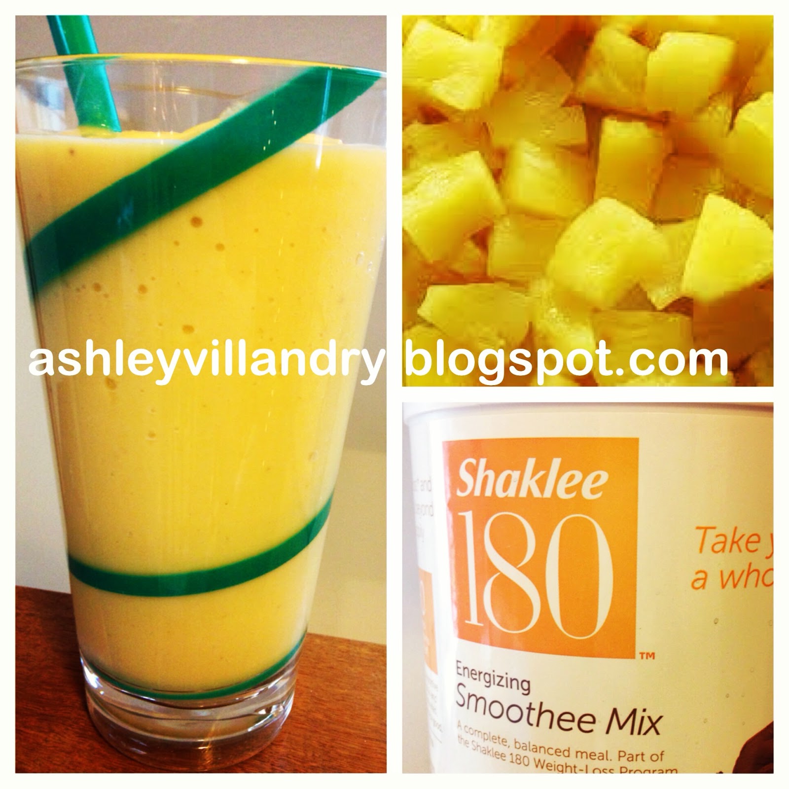 The Healthy Life Tropical Mango, Pineapple, and Banana Smoothie!