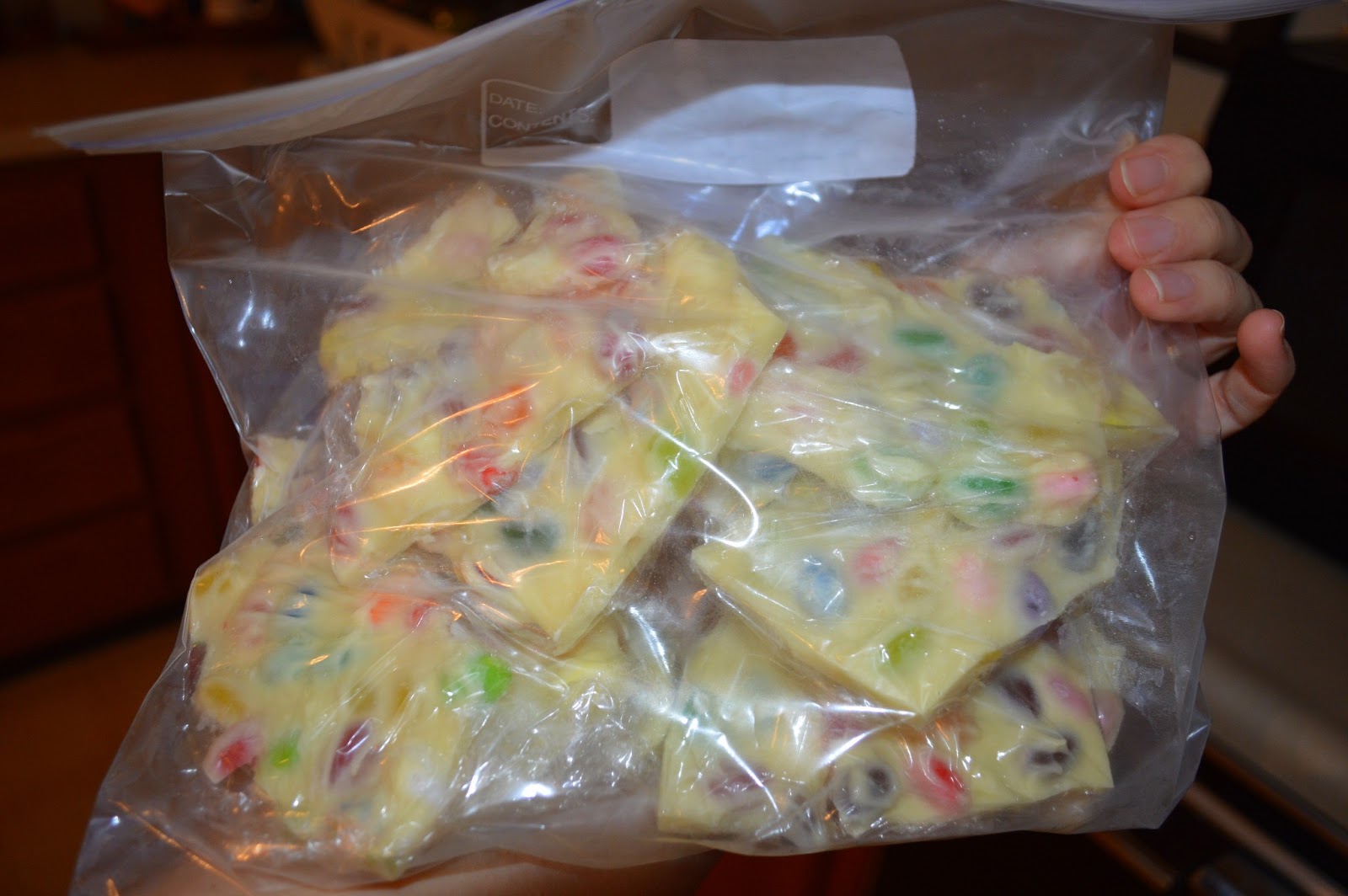 I Put A Hole Bag Of Jelly Beans