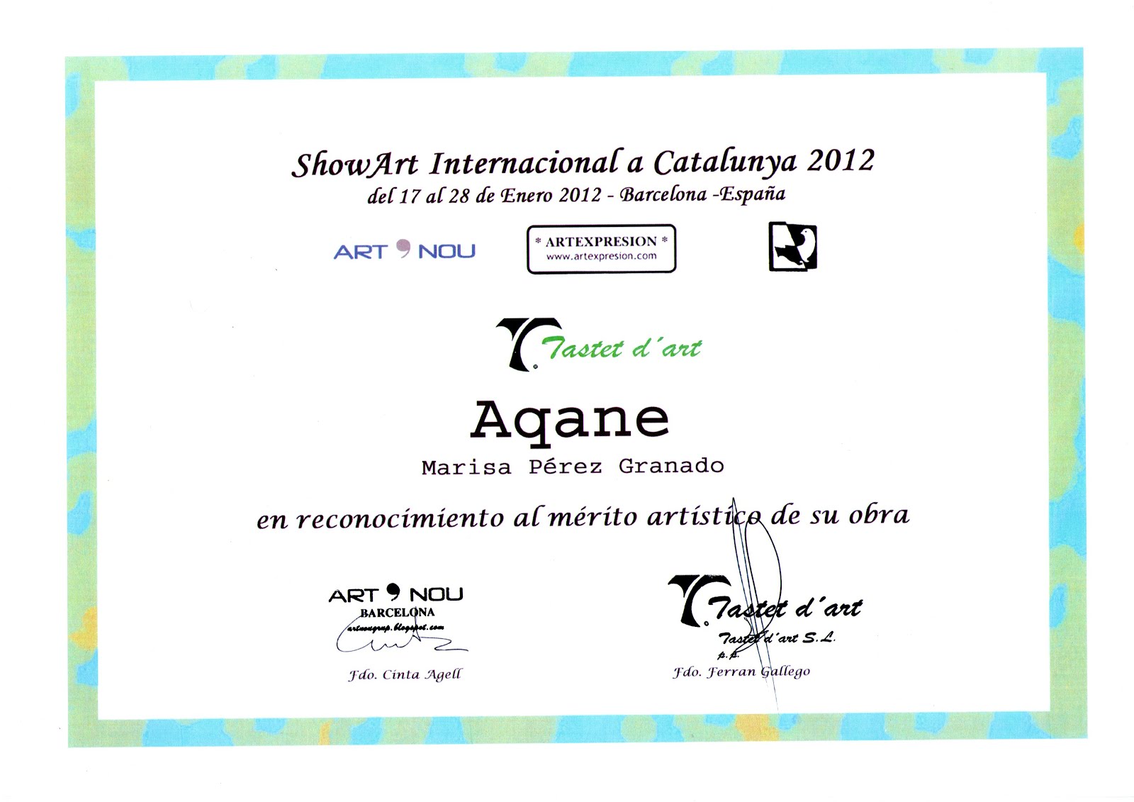 Show Art internacional a Catalunya 2012