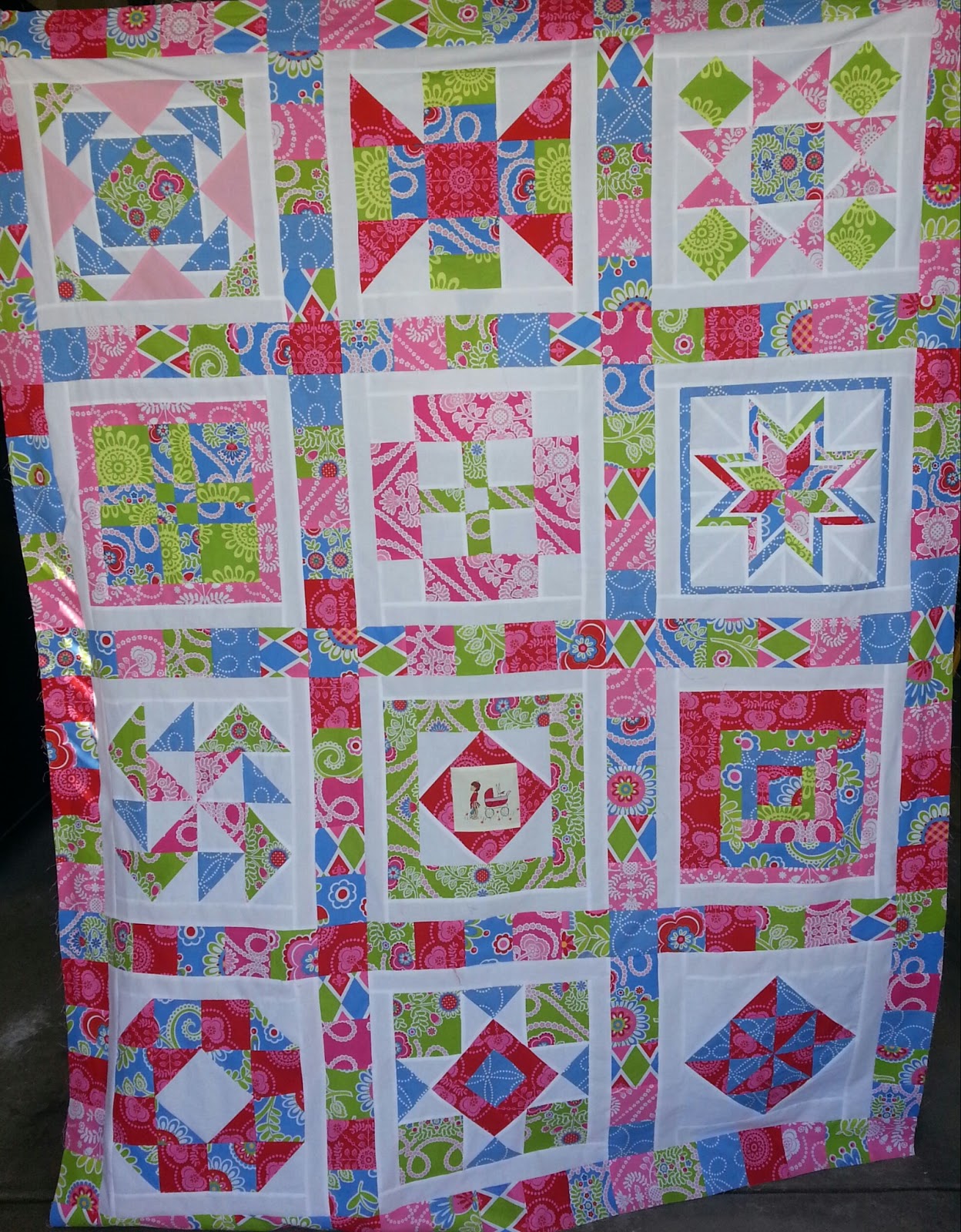 Quilt Story Block of the Month Quilt Tops!