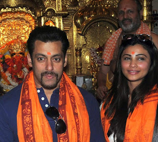 Salman Khan visits Siddhivinayak Temple with Jai Ho co star Daisy Shah