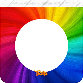 Trolls: Imprimibles Gratis para Fiestas. Banderines de Trolls para imprimir gratis.