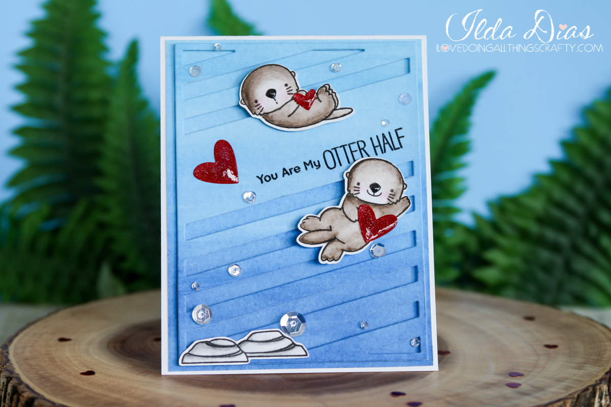 I Love Doing All Things Crafty: You Are My OTTER HALF Valentine's Day