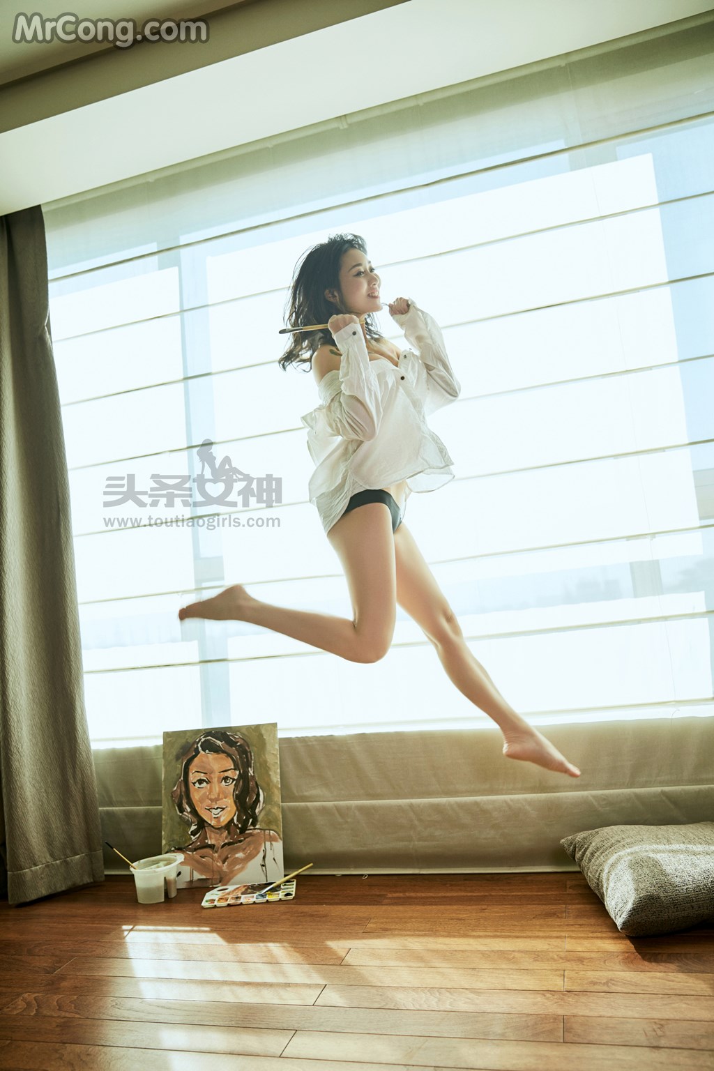 TouTiao 2017-03-22: Model Zhang Zi Ran (张 梓 然) (32 photos) photo 1-19