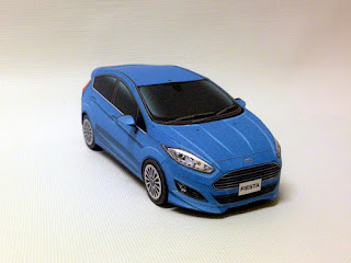 papercraft car