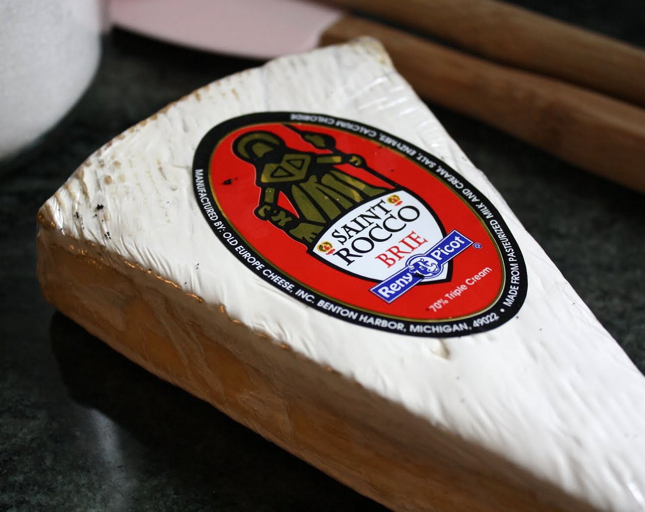 Jane's Sweets & Baking Journal Brie Cheesecake with Shortbread Crust and Strawberry Sauce