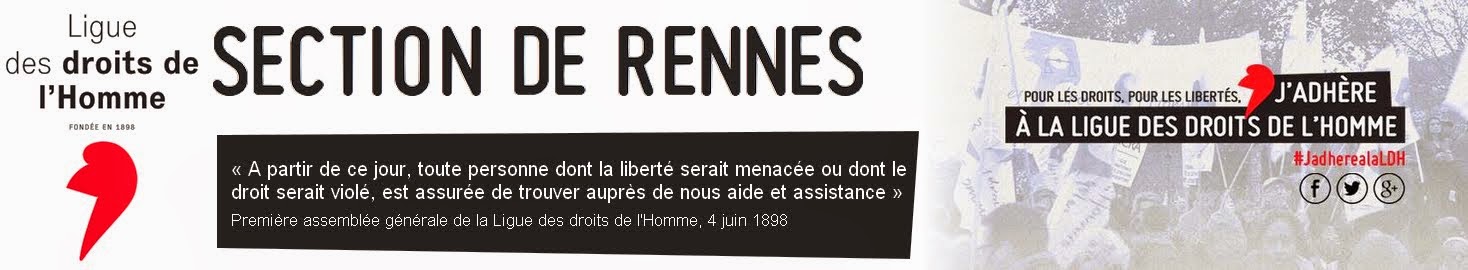 La Ligue des droits de l'Homme - Section de Rennes