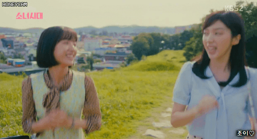 우주소녀 보나 & 채서진(김옥빈 친동생) 드라마 투샷.gif | 인스티즈