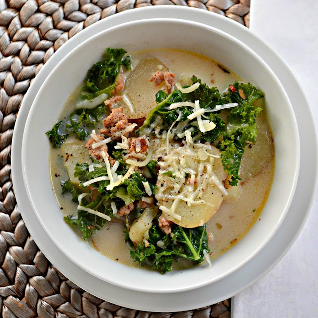 Sausage, Kale And Potato Soup Serena Bakes Simply From Scratch
