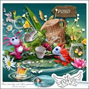Tea party at the pond by Kandi Designs