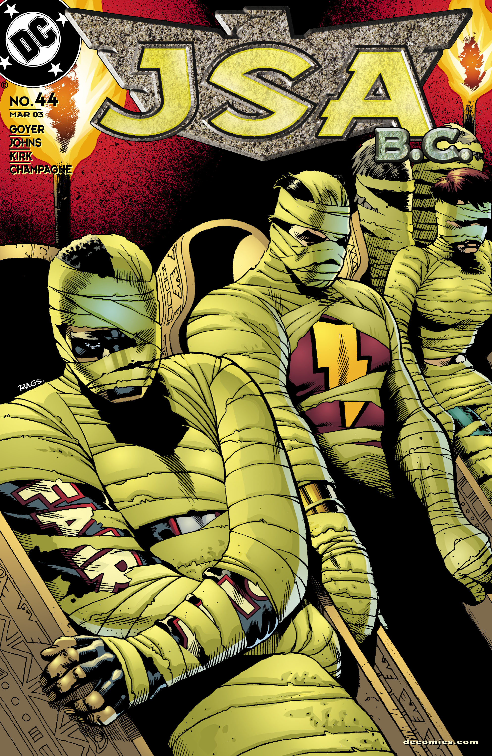 Read online JSA (1999) comic -  Issue #44 - 1