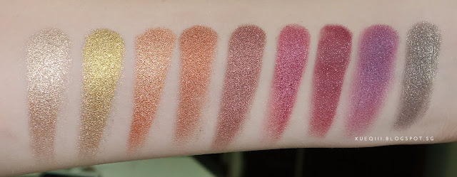 Colourpop Super Shock Shadows Review and Swatches Get Lucky, Telepathy, KathleenLights, Game Face, Boy Band, Drift, Porter, Hustle, Midnight